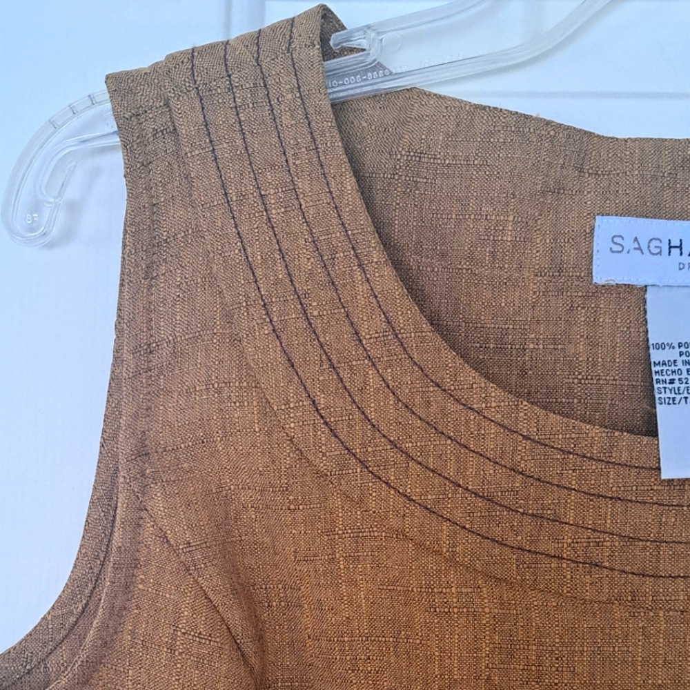 Sag Harbor NWT 3 Piece Set Pant Tank Jacket Color Spice Office Business. Size 10 - Picture 8 of 12